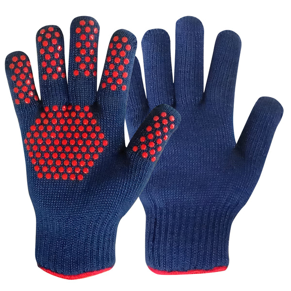 MIG4U BBQ Gloves,Heat Resistant Grilling Gloves